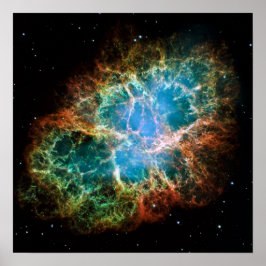 Gorgant foto av Crab Nebula Poster
