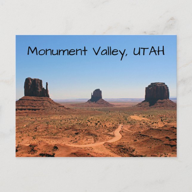 Gorgant Monument Valley Postcard! Vykort (Framsida)