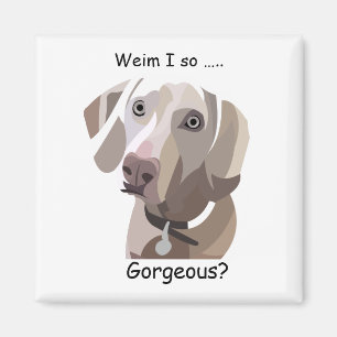 Gorgant Weimaraner-magnet Magnet