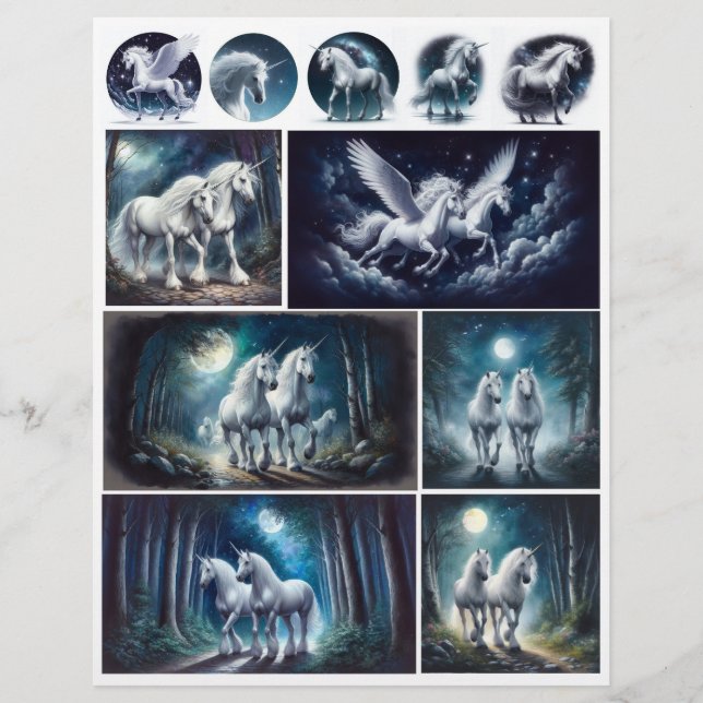 Gorgantenner och Pegasus på Blue (Framsida)