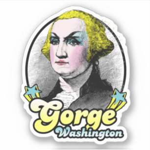 Gorge Washington Klistermärken