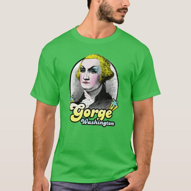 Gorge Washington T Shirt (Framsida)
