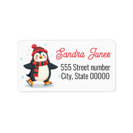 Gorgeous address labels holiday adressetikett