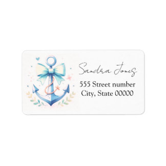 Gorgeous address labels painter/artist adressetikett