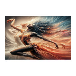 GORGEOUS Art Dancing Woman