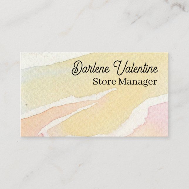 Gorgeous business cards visitkort (Framsida)
