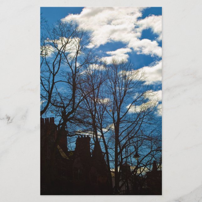 GORGEOUS CITY HIMMEL BREVPAPPER (Framsida)