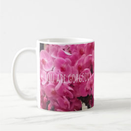 Gorgeous flowers kaffemugg