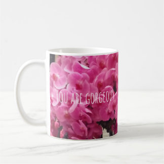 Gorgeous flowers kaffemugg
