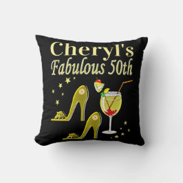 GORGEOUS GULD 50:E BIRTHDAY DESIGN KUDDE