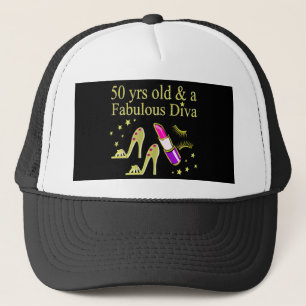 GORGEOUS GULD 50:E BIRTHDAY DIVA DESIGN KEPS