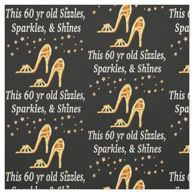 GORGEOUS GULD 60:E BIRTHDAG TYG (Provkarta)