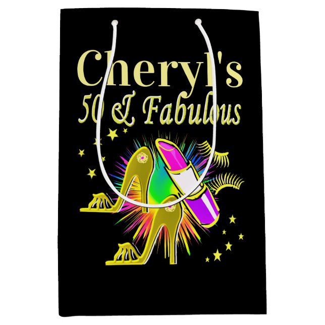 GORGEOUS GULD PERSONLIG 50 YR GAMLA (Framsidan)