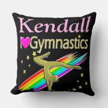 GORGEOUS I KÄRLEK GYMNASTICS PERSONLIG PILLOW