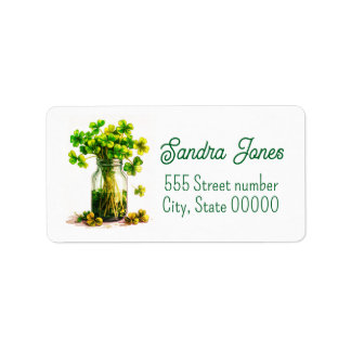 Gorgeous one of a-kind address labels adressetikett
