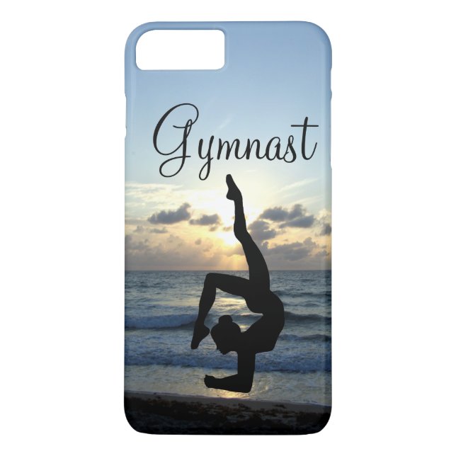 GORGEOUS PERSONLIG GYMNAST FONFALL Case-Mate iPhone SKAL (Baksida)