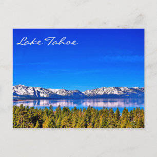GORGEOUS SJÖ TAHOE POSTCARD VYKORT