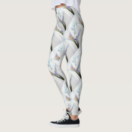 GORGEOUS WHITE CALLA LILIES | BLOMMIGT LEGGINGS