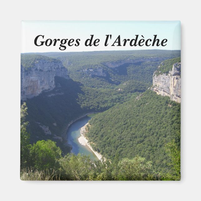 Gorges de l'Ard�che - Magnet (Framsidan)