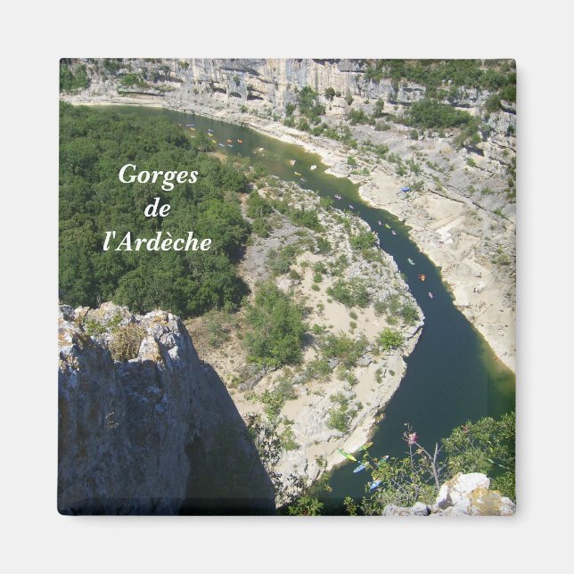 Gorges de l'Ard�che - Magnet (Framsidan)