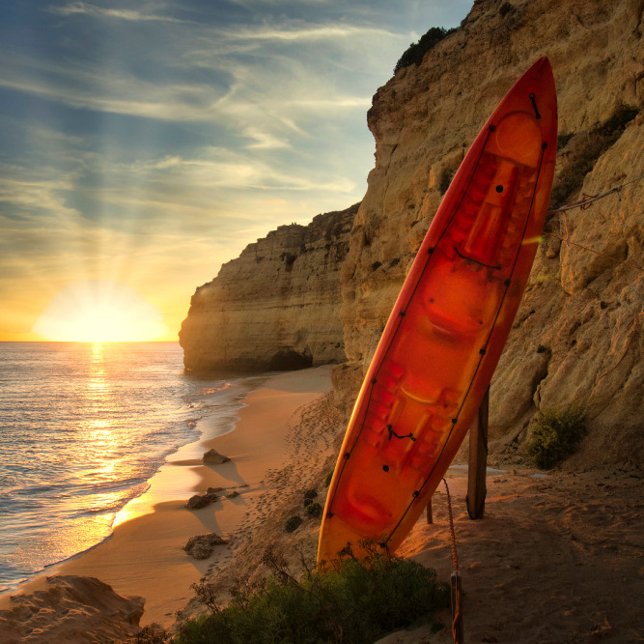Gorges de l'Ardeche, Frankrike Vykort (Sunset in the Algarve, Portugal)