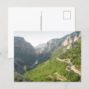 Gorges du Verdon, Frankrike Helg Vykort
