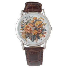 Gorgisk Blommigt Armbandsur