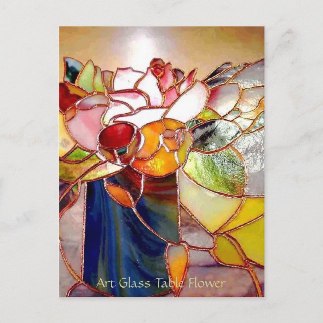 Gorgisk blomsterårsdag Speciell Vykort (Framsida)