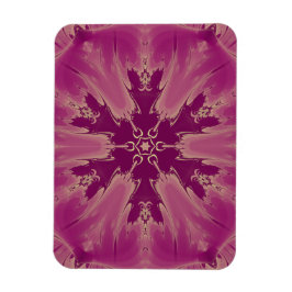 Gorgisk exotisk blomma Lila Shades Magnet