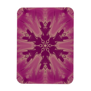 Gorgisk exotisk blomma Lila Shades Magnet