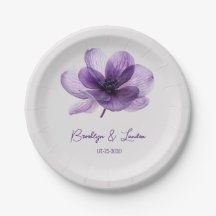 Gorgisk Lila Flower Bröllop