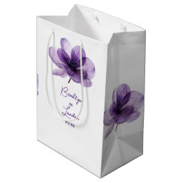 Gorgisk Lila Flower Bröllop