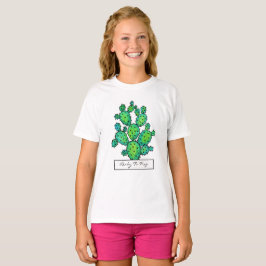 Gorgisk vattenfärg Prickly Cactus T Shirt