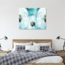 Gorgisk vit puffy Flower