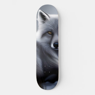 Gorglig artisk räv mini skateboard bräda 18,5 cm