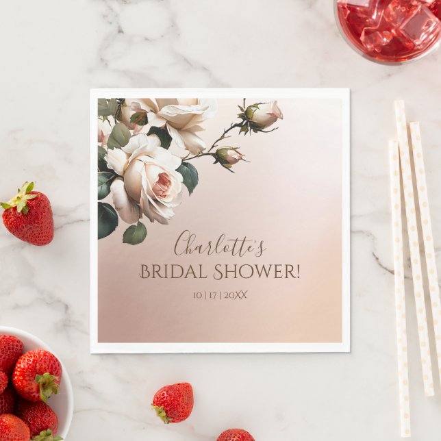 Gorglig  Beige Oil Ro Möhippa Pappersservett (Insitu)