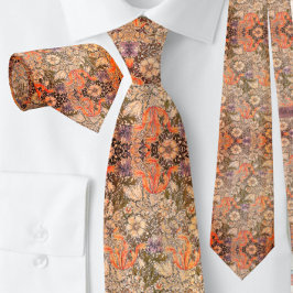 Gorglig botanticals Blommigt Bright-Orange | Slips