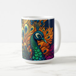 Gorglig färglös boskap, Art Deco Stil Kaffemugg
