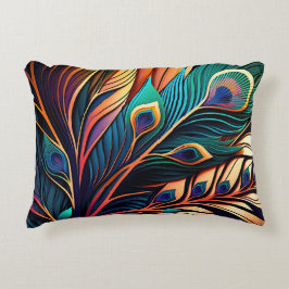 Gorglig färglös boskap, Art Deco Stil Prydnadskudde