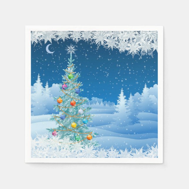 Gorglig julklapp pappersservett (Framsidan)