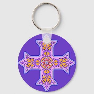 Gorglig Pastel Coptic Kor Nyckelring