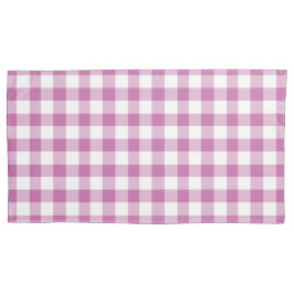 Gorglig Rosa och vita kontroller Gingham Mönster