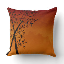 Gorgligt Bamboo- och bergsvy