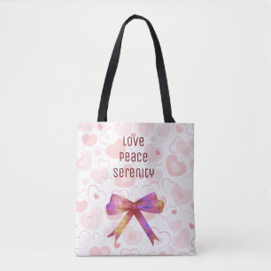 Gorgligt och magiskt Shimmery Ribbon Tygkasse