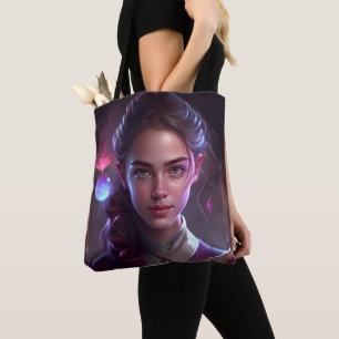 Gorgligt Scarlet Mystic Student Shoulder Tote Tygkasse