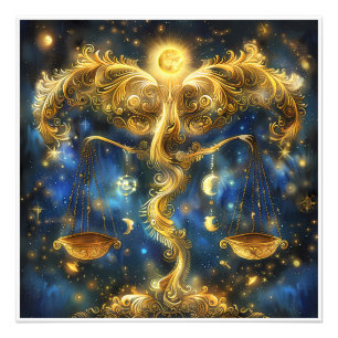 Gorgligt Tillfällen Astrology Zodiac Fototryck
