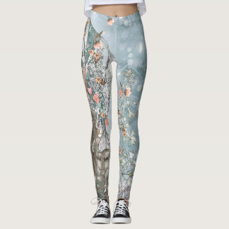 Gorgna vinter-pälsskinn leggings