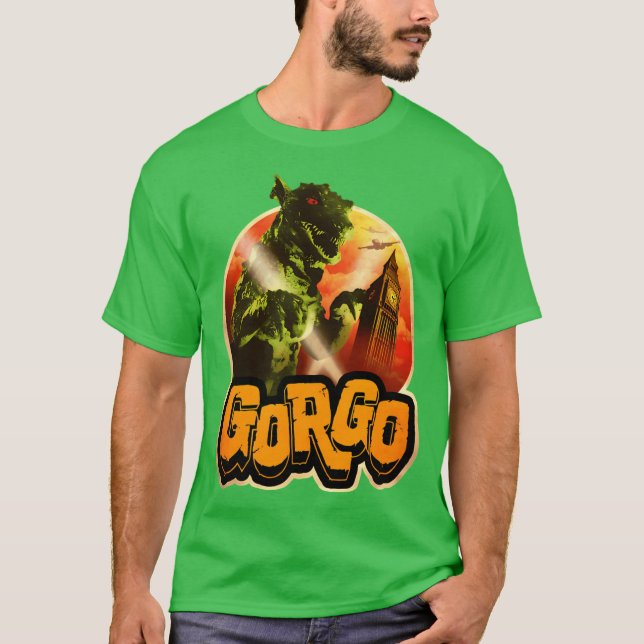Gorgo retro t shirt (Framsida)