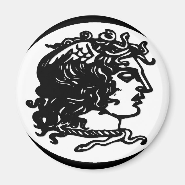 Gorgon / Medusa Magnet (Framsidan)