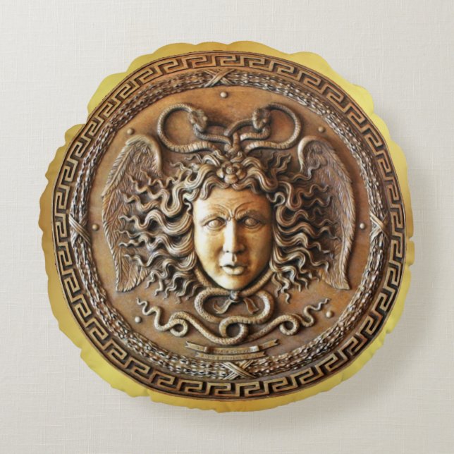Gorgon Rund Kudde (Framsidan)
